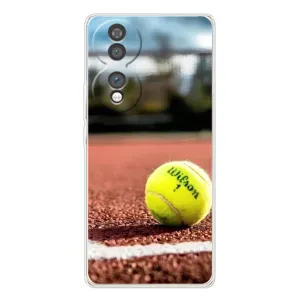 Чехлы с принтом Спортивная тематика для Huawei Honor 70 (Теннисный корт)