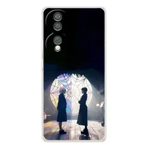 Чехлы с принтом Уэнсдей на Huawei Honor 70 (Уэнсдей и Энди)