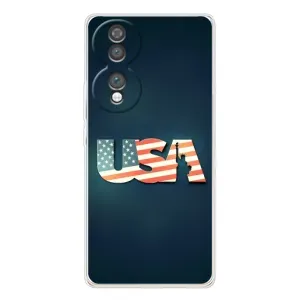 Чохол Прапор USA для Huawei Honor 70 (USA)