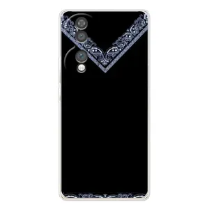 Силиконовый Чехол на Huawei Honor 70 (Воротник вышиванки)