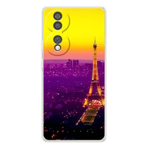 Чохол Ейфелева Вежа на Huawei Honor 70 (Яскрава башня)