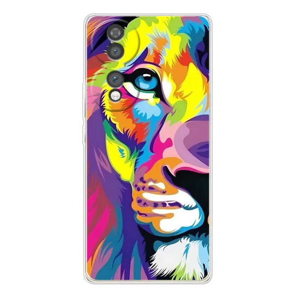 Чехол с рисунком «Яркий Лев» для Huawei Honor 70 Чехол с рисунком «Яркий Лев» для Huawei Honor 70