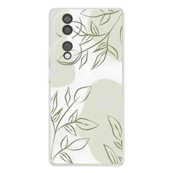 Чехол с рисунком «Зелёный дизайн» для Huawei Honor 70 Чехол с рисунком «Зелёный дизайн» для Huawei Honor 70