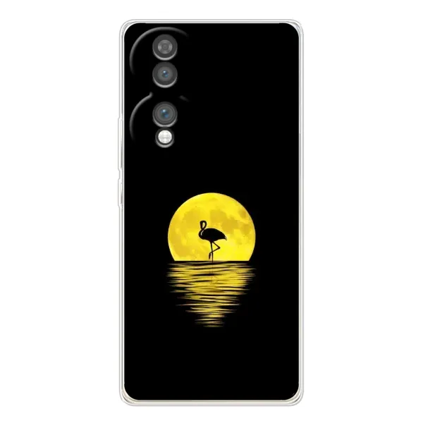 Чехол с рисунком «Желтый Закат» для Huawei Honor 70 Чехол с рисунком «Желтый Закат» для Huawei Honor 70