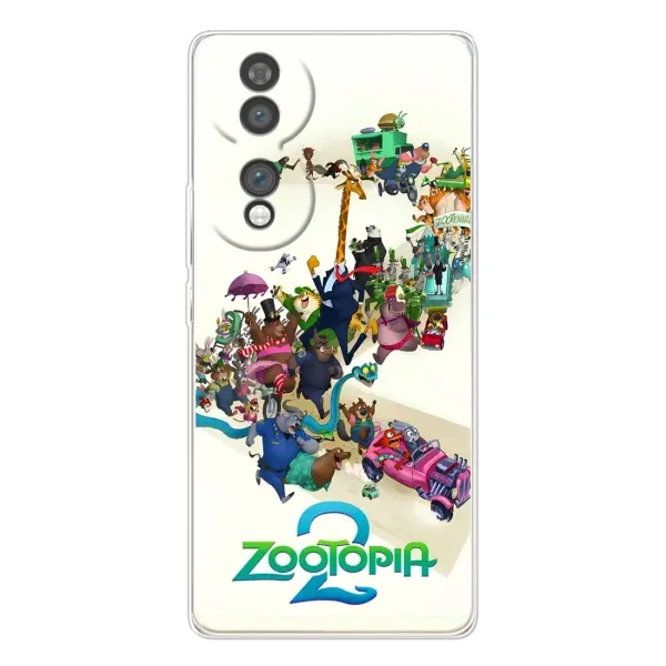 Чехол с рисунком «Зоотрополис логотип» для Huawei Honor 70 Чехол с рисунком «Зоотрополис логотип» для Huawei Honor 70