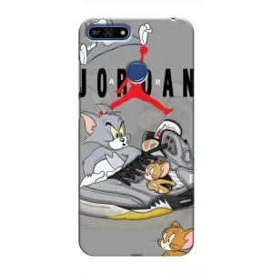 Силіконовый Чохол Nike Air Jordan на Хуавей Хонор 7А Про (Air Jordan)