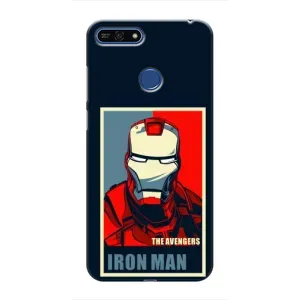 Чохол Супергерой Залізна Людина на Huawei Honor 7A Pro (Art Iron man)