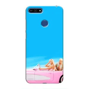 Силіконовый Чохол Барбі фільм на Huawei Honor 7A Pro (Барбі і Кен)