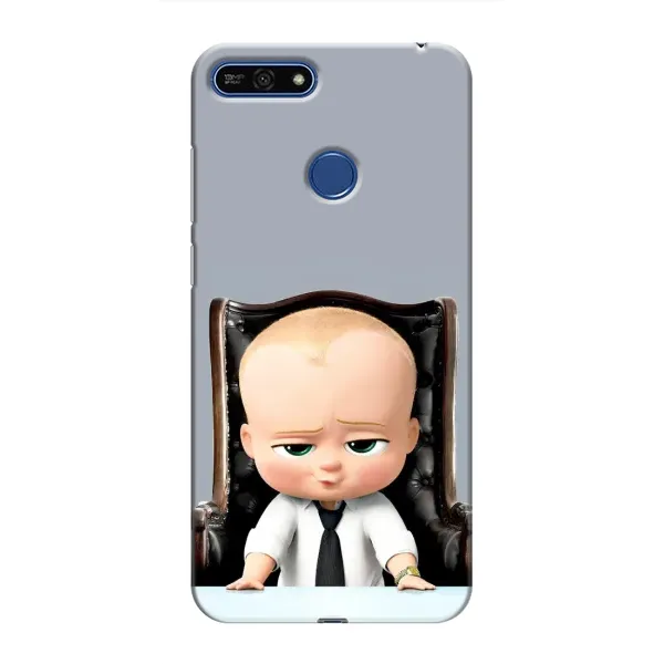 Чехол с рисунком «BOSS» для Huawei Honor 7A Pro