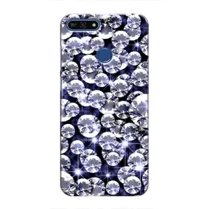 Чехол (Дорого -богато) на Huawei Honor 7A Pro (Бриллианты)
