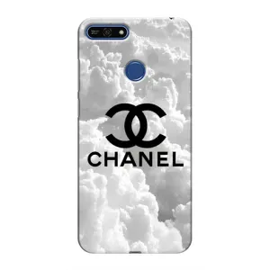 Чехол с Брендами одежды на Хуавей Хонор 7А Про (CHANEL)