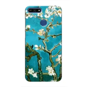 Чехол с принтом САКУРЫ на Huawei Honor 7A Pro (Цветение Сакуры)