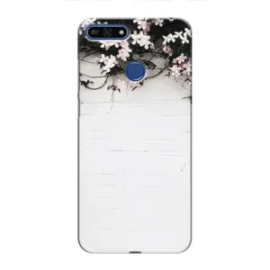 Чехлы с тематикой "ЦВЕТЫ" на Huawei Honor 7A Pro (Цветы на стене)