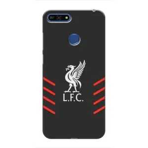 Силиконовые Чехлы принт Футбол на Huawei Honor 7A Pro (Эмблема Liverpool)