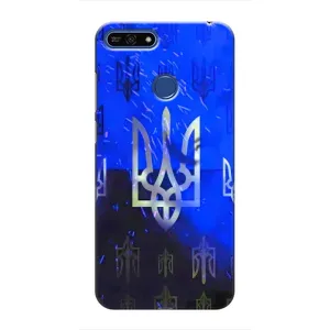Чехол Укр Символика для Huawei Honor 7A Pro (Герб)