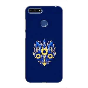 Чехол с картинкой (Патриотический ГЕРБ) на Huawei Honor 7A Pro (герб)