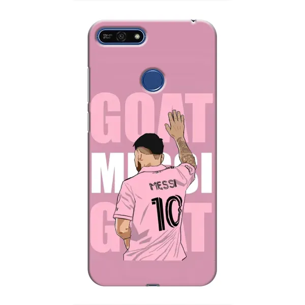 Чехол с рисунком «GOAT MESSI» для Huawei Honor 7A Pro Чехол с рисунком «GOAT MESSI» для Huawei Honor 7A Pro