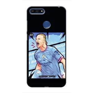 Чехлы с принтом для Huawei Honor 7A Pro Футболист (гол Эрлинг Холланд)