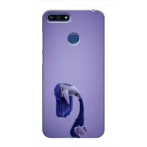 Чехол Головоломка для Huawei Honor 7A Pro - (AlphaPrint) (Хандра)