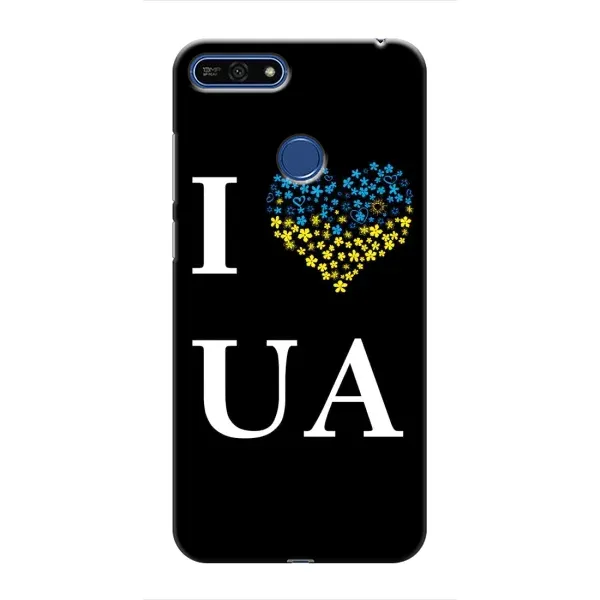 Чехол с рисунком «I Love UA» для Huawei Honor 7A Pro Чехол с рисунком «I Love UA» для Huawei Honor 7A Pro