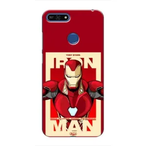 Чохол Супергерой Залізна Людина на Huawei Honor 7A Pro (Iron man)