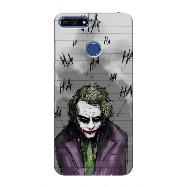 Чехол с рисунком «Joker клоун» для Huawei Honor 7A Pro Чехол с рисунком «Joker клоун» для Huawei Honor 7A Pro