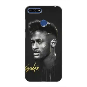Силиконовый Чехол Huawei Honor 7A Pro (Junior Neymar)