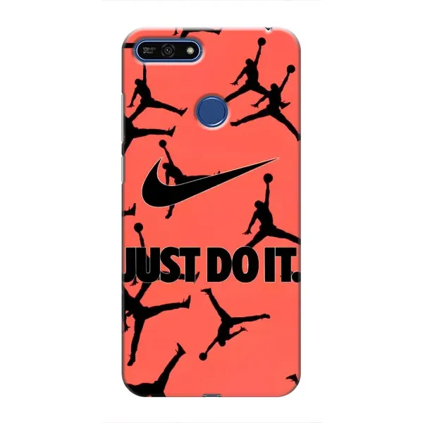 Чехол с рисунком «Just Do It» для Huawei Honor 7A Pro Чехол с рисунком «Just Do It» для Huawei Honor 7A Pro