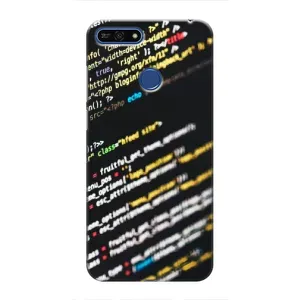 Чехол для программиста на Хуавей Хонор 7А Про (Код)