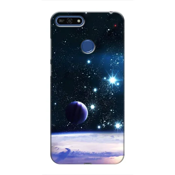Чехол с рисунком «Космический вид» для Huawei Honor 7A Pro Чехол с рисунком «Космический вид» для Huawei Honor 7A Pro