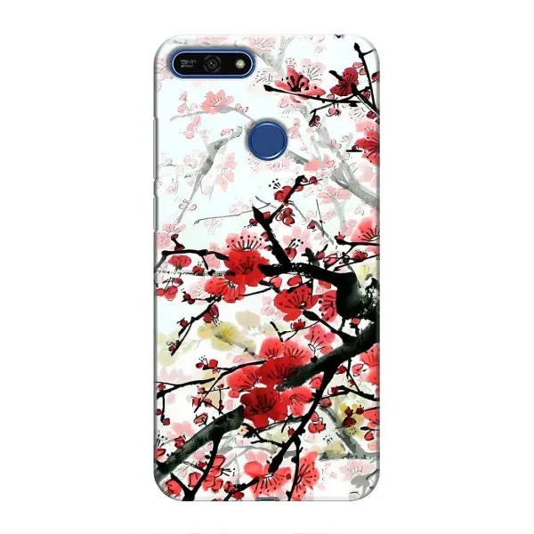 Чехол с рисунком «Красивая Сакура» для Huawei Honor 7A Pro Чехол с рисунком «Красивая Сакура» для Huawei Honor 7A Pro