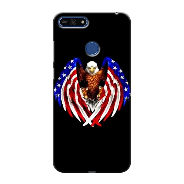 Чехол с рисунком «Крылья США» для Huawei Honor 7A Pro Чехол с рисунком «Крылья США» для Huawei Honor 7A Pro