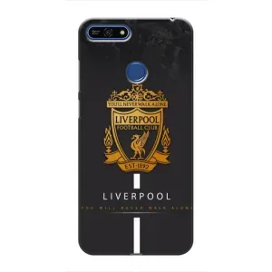 Силиконовые Чехлы принт Футбол на Huawei Honor 7A Pro (Liverpool)