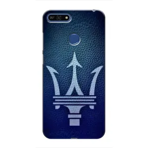 Чехлы с тематикой "Крутые машины" на Huawei Honor 7A Pro (Лого Maserati)