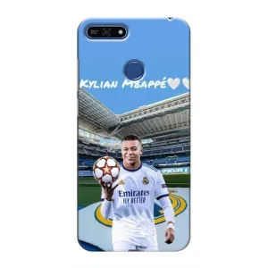 Чехол (TPU) с Футболистом на Huawei Honor 7A Pro (Mbappe Real)
