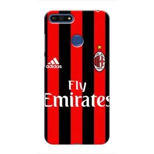 Чехлы с ТОП Футбольными клубами на Huawei Honor 7A Pro (Milan)