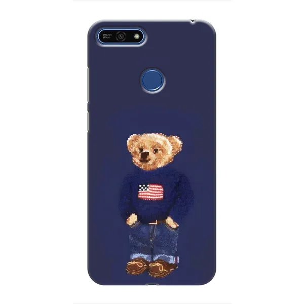 Чехол с рисунком «Мишка USA» для Huawei Honor 7A Pro Чехол с рисунком «Мишка USA» для Huawei Honor 7A Pro