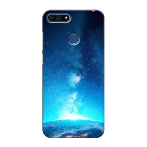 Чехлы КОСМОС для Huawei Honor 7A Pro (Млечный путь)