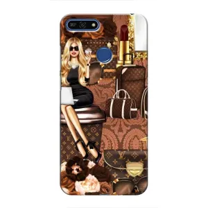 Чохол Стиль Louis Vuitton на Huawei Honor 7A Pro (Мода Луі Віттон)