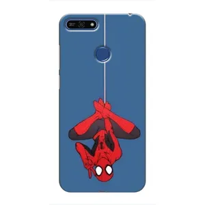 Чохол Супергерой Людина Павук на Huawei Honor 7A Pro (На павутині)