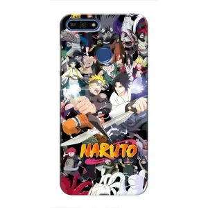 Купить Чохли на телефон з принтом Anime для Huawei Honor 7A Pro (Наруто постер)