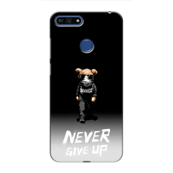 Чехол с рисунком «Never» для Huawei Honor 7A Pro Чехол с рисунком «Never» для Huawei Honor 7A Pro