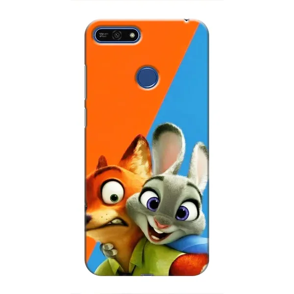 Чехол с рисунком «Ник и Хопс» для Huawei Honor 7A Pro Чехол с рисунком «Ник и Хопс» для Huawei Honor 7A Pro