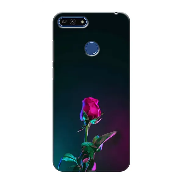 Чехол с рисунком «Ночная роза» для Huawei Honor 7A Pro