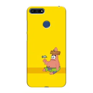 Чехлы с Патриком на Huawei Honor 7A Pro (Ошибочка)