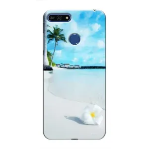 Летний Чехол на Huawei Honor 7A Pro (Пляж)