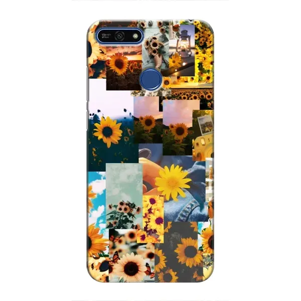 Чехол с рисунком «Подсолнуховый дизайн» для Huawei Honor 7A Pro Чехол с рисунком «Подсолнуховый дизайн» для Huawei Honor 7A Pro