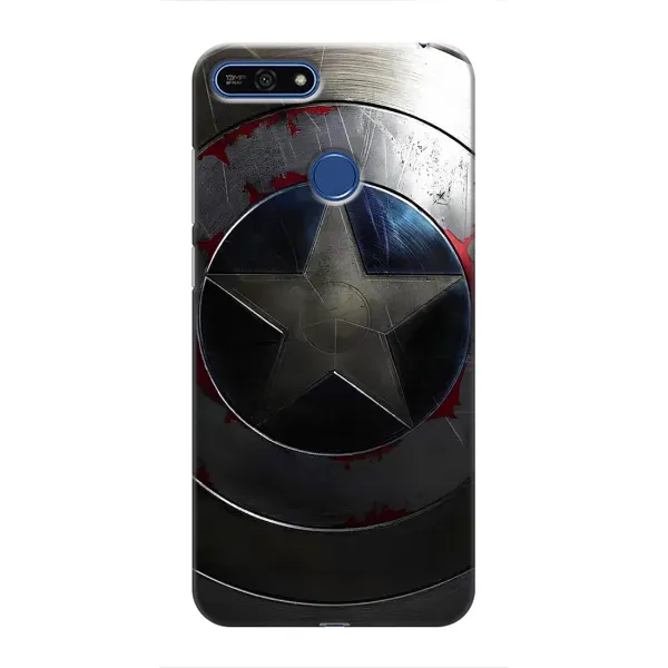 Чехол с рисунком «Ретро Щит Капитана» для Huawei Honor 7A Pro Чехол с рисунком «Ретро Щит Капитана» для Huawei Honor 7A Pro