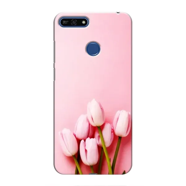 Чехол с рисунком «Розовые тюльпаны» для Huawei Honor 7A Pro Чехол с рисунком «Розовые тюльпаны» для Huawei Honor 7A Pro