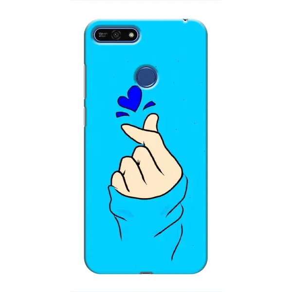 Чехол с рисунком «Сердце на синем» для Huawei Honor 7A Pro Чехол с рисунком «Сердце на синем» для Huawei Honor 7A Pro